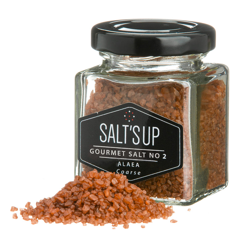 Sel Rouge Hawaïen Alea, Grain Grossier, 1 Livre (8 Oz), Pour Cuisine De Qualité